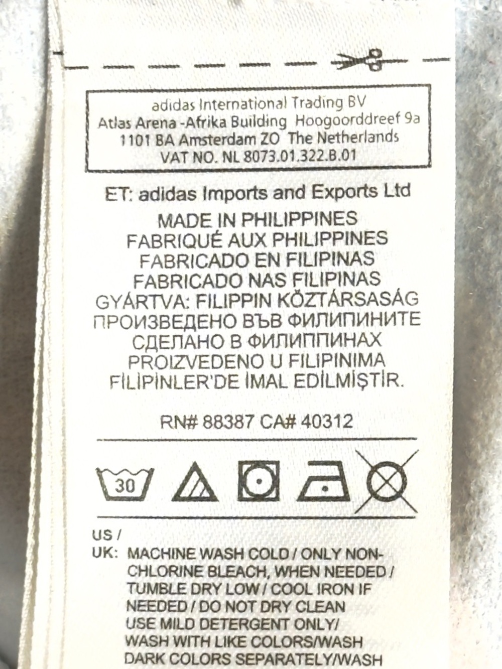 Adidas Originals Superstar "Tongue Labels" Track Jacket - All Over Print 2XL - Picture 12 of 12